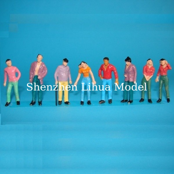 1:42 color normal scale figures-scale people,model figures architectural model figures