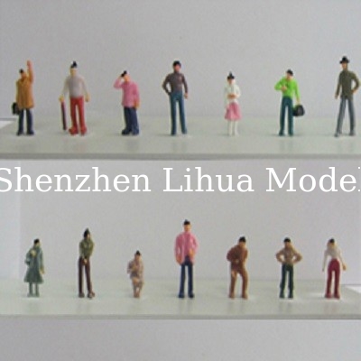 1:75 color normal figures,model figures,scale figure,architectural model people,ABS figures