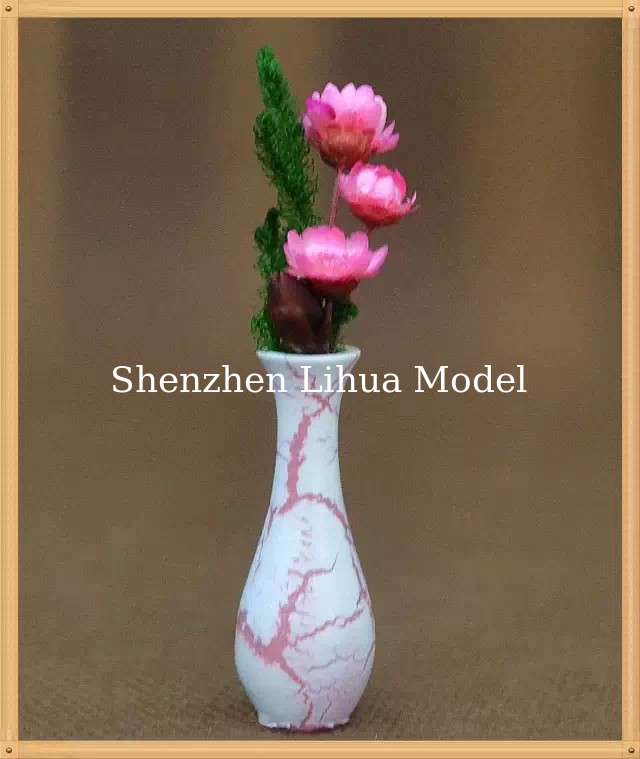 model flower vase-model scale sculpture ,architectural model materials,ABS flower vase