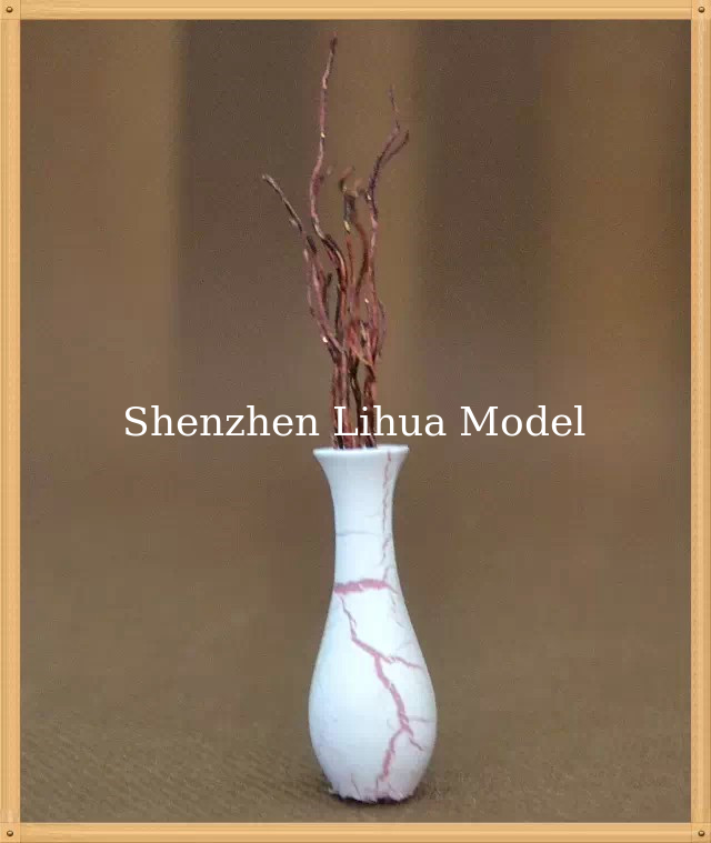 model flower vase--model scale sculpture,architectural model materials,ABS flower vases