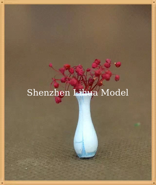 model flower vase,model scale sculpture ,architectural model materials,ABS flower vases