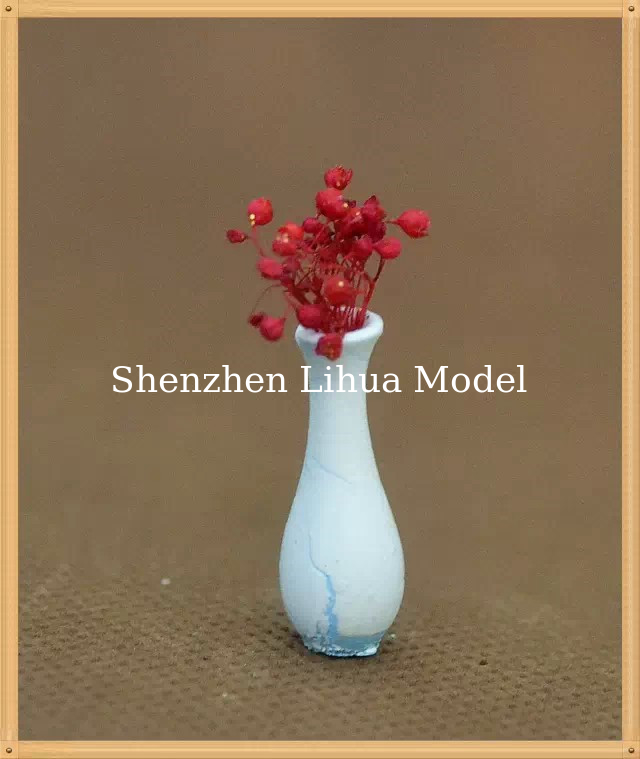 model flower vase-model scale sculpture ,architectural model materials,ABS flower vases