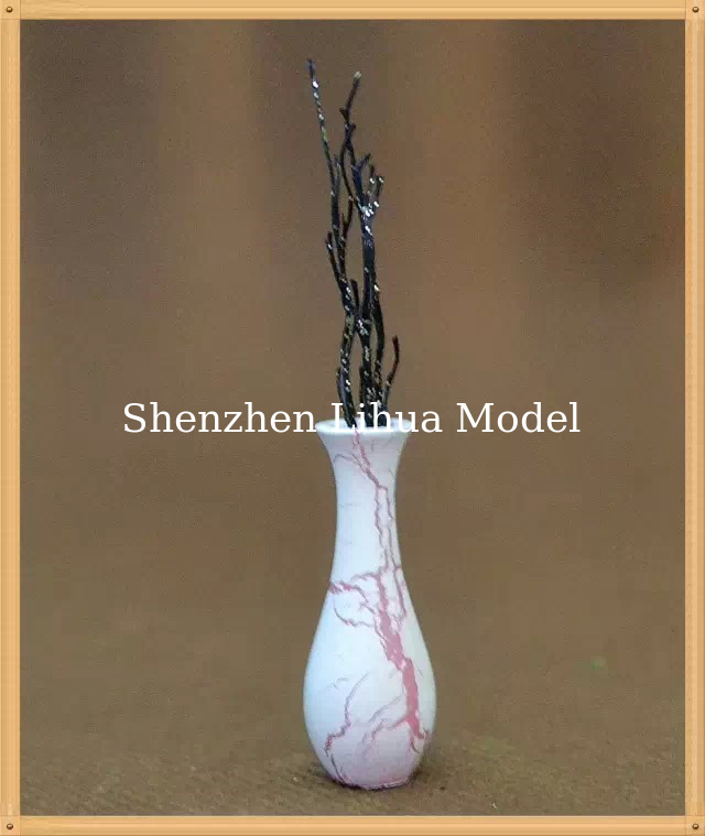 model flower vase---model scale sculpture ,architectural model materials,ABS flower vases