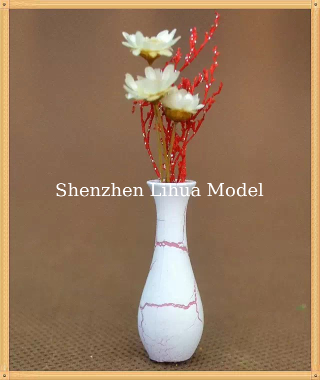 model flower vase---architectural model materials,ABS flower vases,1:20/1:25/1:30