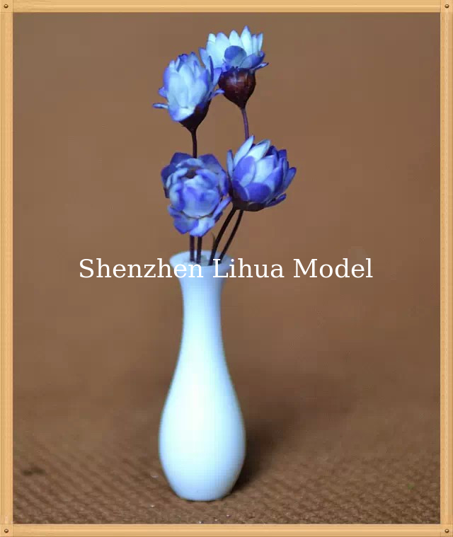 1:25 model flower vase---model scale sculpture ,architectural model materials,ABS flower vases