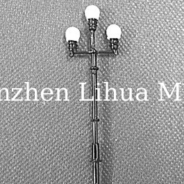 model metal lamp----1:150yard lamppost,scale metal lamp,architectural model lamppost,yard lights