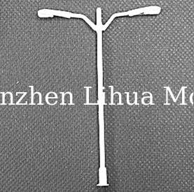 model metal lamppost,street lamp post,1:150scale light,architectural model lamp ,building model lamp