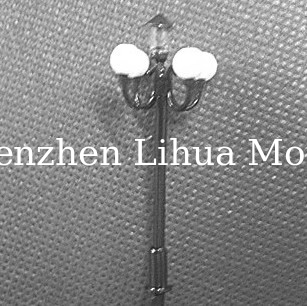 model metal lamp,1:150metal yard lamps,scale lamppost, architectural model lamps,building lights