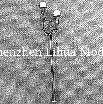 model metal lamp,1:150metal yard lamp,scale lamp, architectural model lamp ,model materials