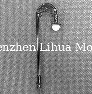 model metal lamp,1:150metal yard lamp, scale lamp, architectural model lamp ,model materials