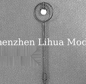 1:100model metal lamp--metal yard lamppost,1:150 scale lamp,architectural model lamp ,model materials