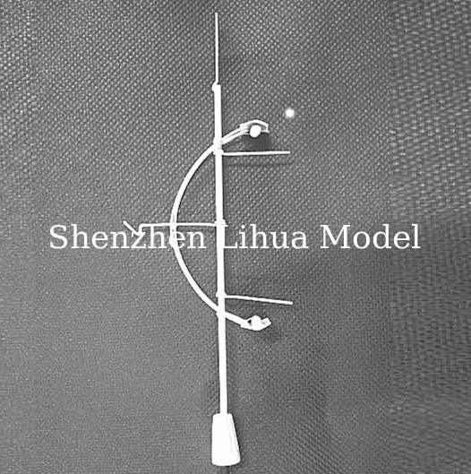 model metal lamp---scale street lamp,scale model  lamp,architectural model lamp,model materials,1/150
