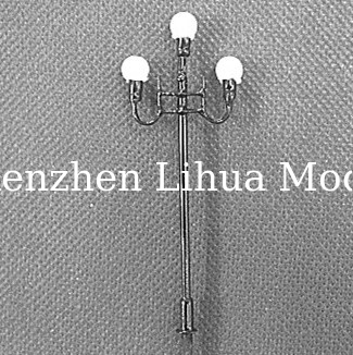 model metal lamp----metal yard lamp,scale lamp,architectural model lamp,model materials,model stuffs,1:75lights