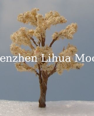 fake trees,model trees,miniature artifical trees,fake miniature trees,wood flower trees,model stuffs