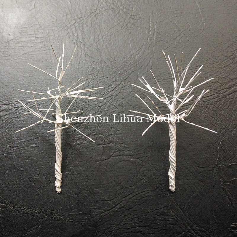 1:200 wire model  tree arm,metal model tree trunk,miniature fake tree arm,model metal tree arms,1:300wire tree trunk