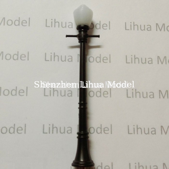 1：150 model lamppost--plastic yard lamppost,1:200 scale lamp,architectural model lamp,model material,model accessories