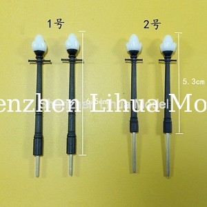 model lamppost--- HO yard lamp,1:100 scale lamp,architectural model lamp,model material,model stuff,model accessories