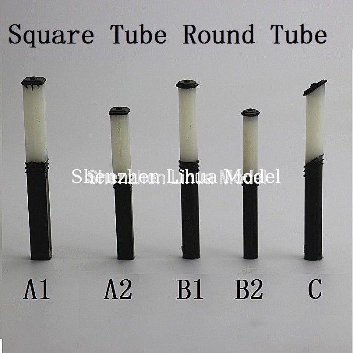 1:200model plaza lamppost--plastic plaza light,scale lamp pole,architectural model lamps,building lights