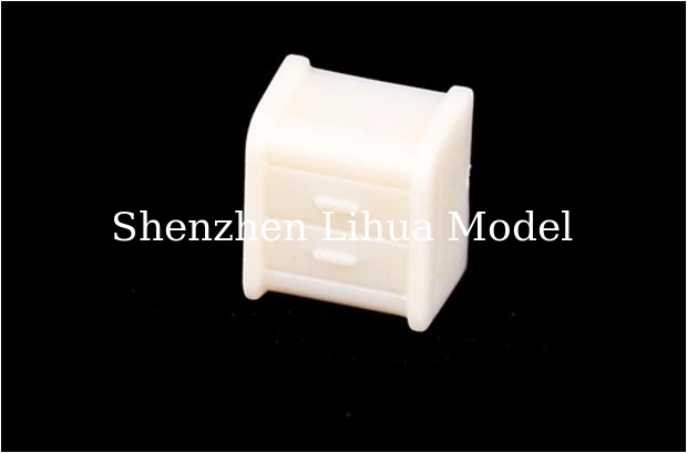 scale Bedside cupboard-1/87 scale furniture,model bedstand; model night table,plastic bed stand