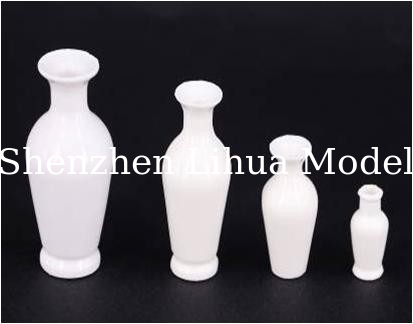 1:25ABS model flower potted-plastic model scale sculpture,plastic flower potted,model stuff,mini pot,scale flower potted
