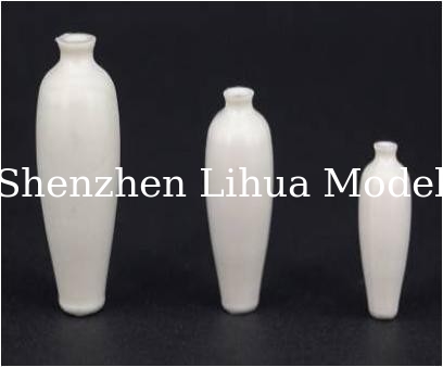 1:50ABS model flower vase--model sculpture,plastic flower pot,model stuff,1:75 mini scale pot