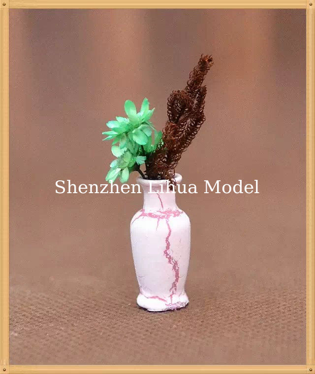 model flower vase--model scale sculpture ,,ABS flower vases,G vase,doll decoration