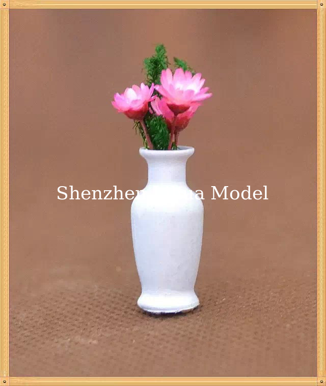 model flower vase-1:25model scale sculpture ,,ABS flower vases,G vase,doll decoration