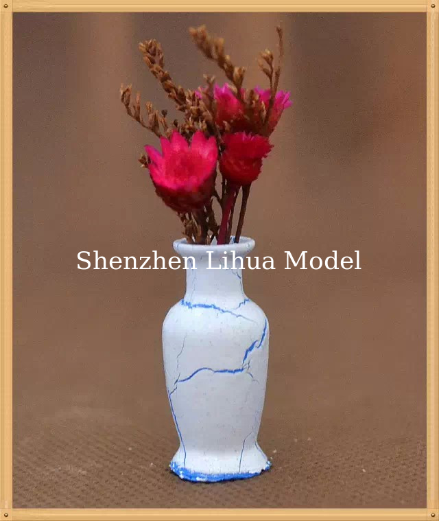 model flower vase--model scale sculpture ,ABS flower vases,G vase,doll decoration