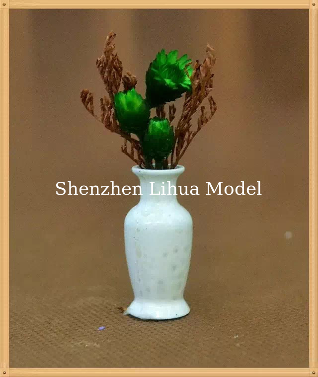 model flower vase-1:25model scale sculpture ,architectural model materials,ABS flower vase,model stuffs
