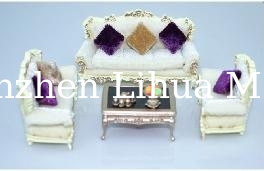 European style model sofa----1:25 mini European scale sofa,model furniture, model stuffs