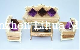 European style model sofa--European scale sofa,model furnitures,architectural model stuffs