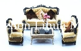 European style model sofa-mini  scale sofa,model furniture,architectural model stuffs,model accessories