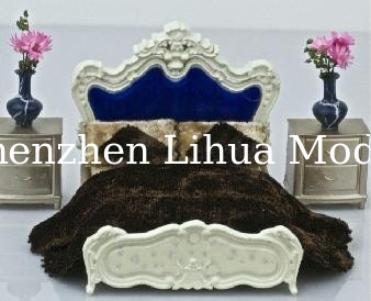 European style bed-1:25scale model bed,model furniture, model stuffs,G scale beds