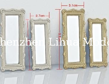 scale model 1:25 European style Mirro,model mirro ,model furnitures, model stuffs,model accessories