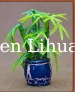 model plastic 1:20 potted plant,model materials,decoration flower,artificial pot,1:25,3CM potted plant