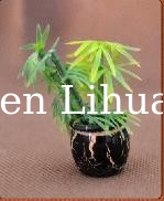 model potted plant----model material,decoration fllower,artificial pot,1:25,3CM potted plant