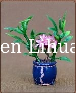 model potted plants,model accessories,model materials,decoration fllower,artificial pot,1:25,3CM potted plant