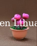 model potted plant,model material,decoration fllower,1:25 artificial pot,,3CM potted plant