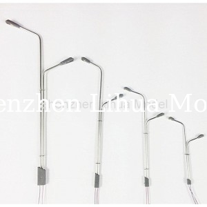 Steel lamppost,model steel pole,scale light,metal street light,architectural model lamppost,model stuffs,metal lights\