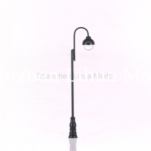 model metal lamppost--ho steel light,scale yard lamp,metal lights, model lamppost,metal yard lights