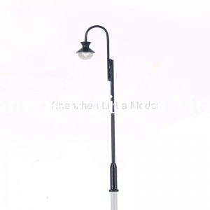 metal lamppost--steel light post,1:150scale yard lamps,metal model lights,ho model lamppost