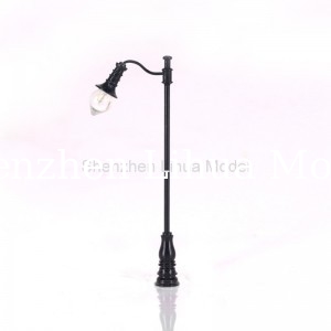 metal lamppost--model steel light post,scale yard lamp,metal lights, model lamppost,miniature metal lights