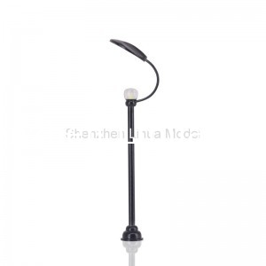 N scale metal lamppost,1:150scale steel light post,scale single lamps,1:150metal light,model lamppost