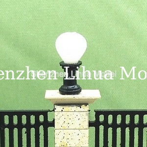 1:150scale lawn light---scale miniature lamp post,architectural model lights,fake ground lamp pole ,building lights