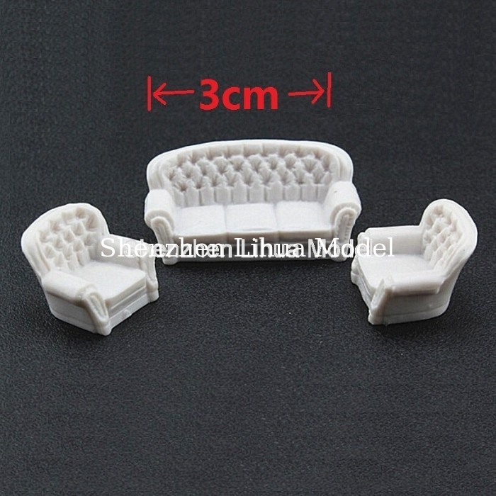 ABS model sofa,miniature scale model sofa,model furniture,model accessories,model materials