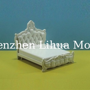 model ABS double beds,scale miniature model beds,architectural model furnitures,model accessories,model materials