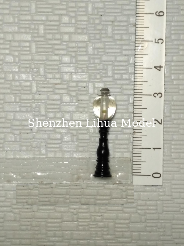 metal lamppost, steel light post,scale 1:150 yard lamp1:100,metal light,model lamppost,model lights,metal yard lights