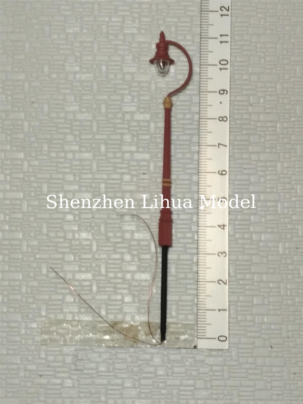 ho model metal street lamppost---1:150 scale street light,1:100 architectural model lamp,model materials