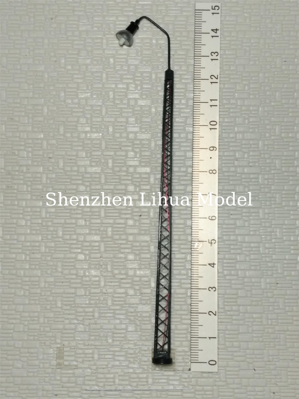 model metal street lamppost,1:150scale street lights,1:100architectural model lamp,model materials