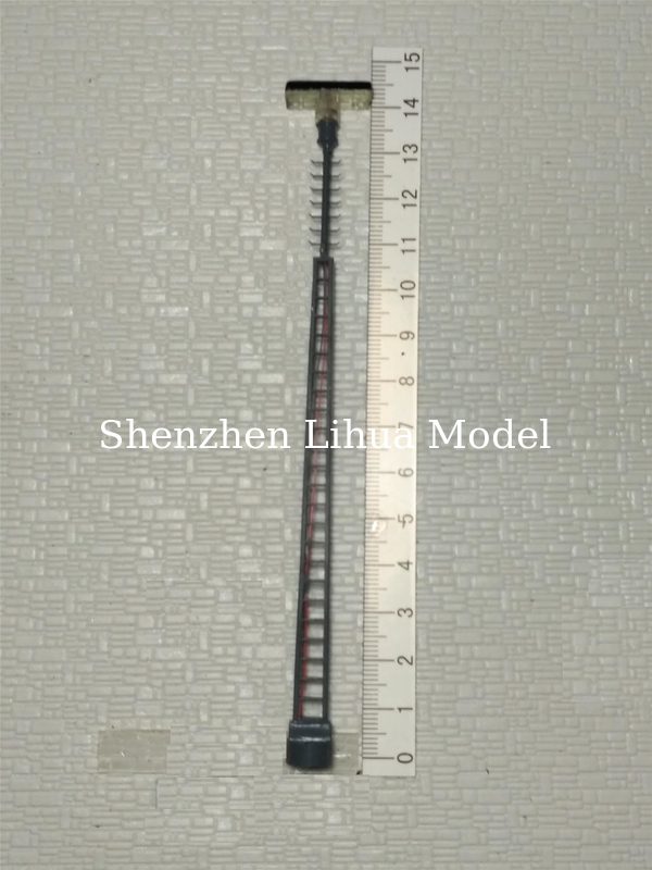 HO model metal street lamppost,1:150 scale street light, 1:87architectural model lamp,model materials